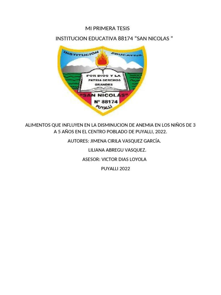 Mi Primera Tesis Pdf