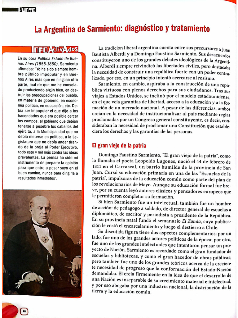 La Argentina de Sarmiento | PDF