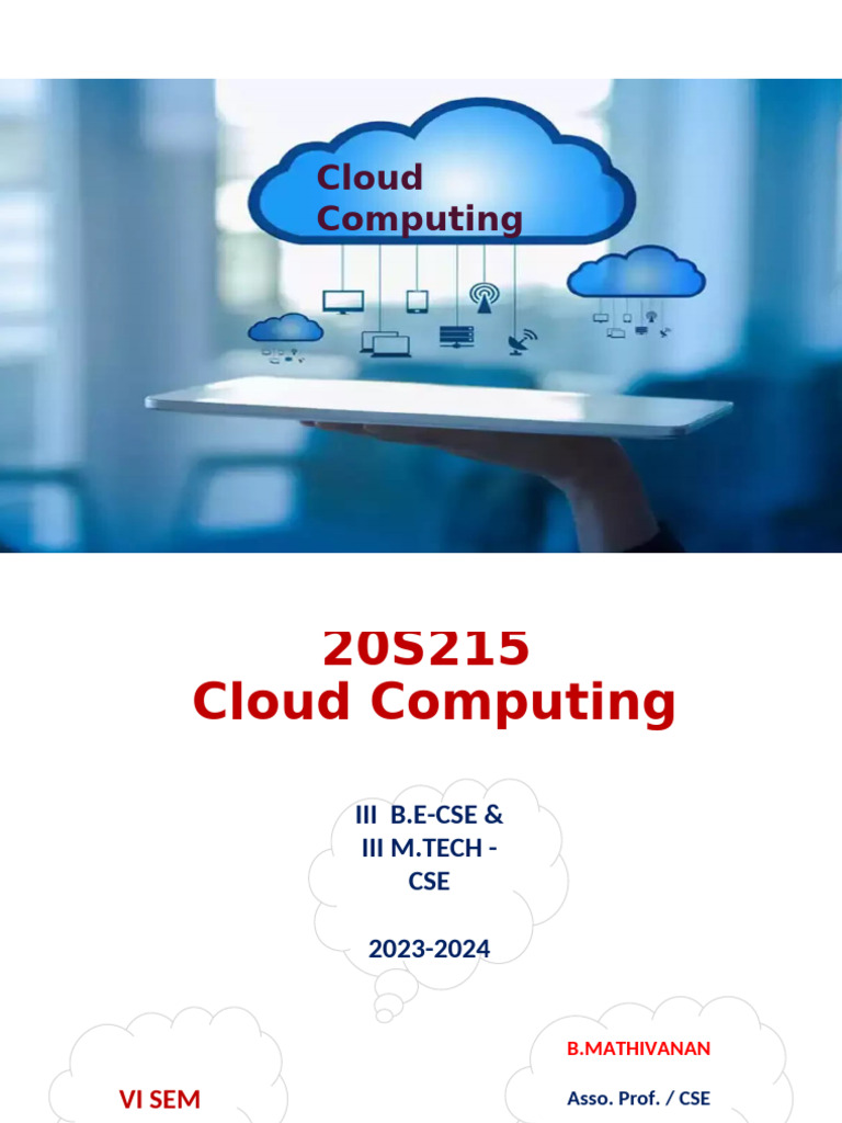 Cloud Computing | PDF