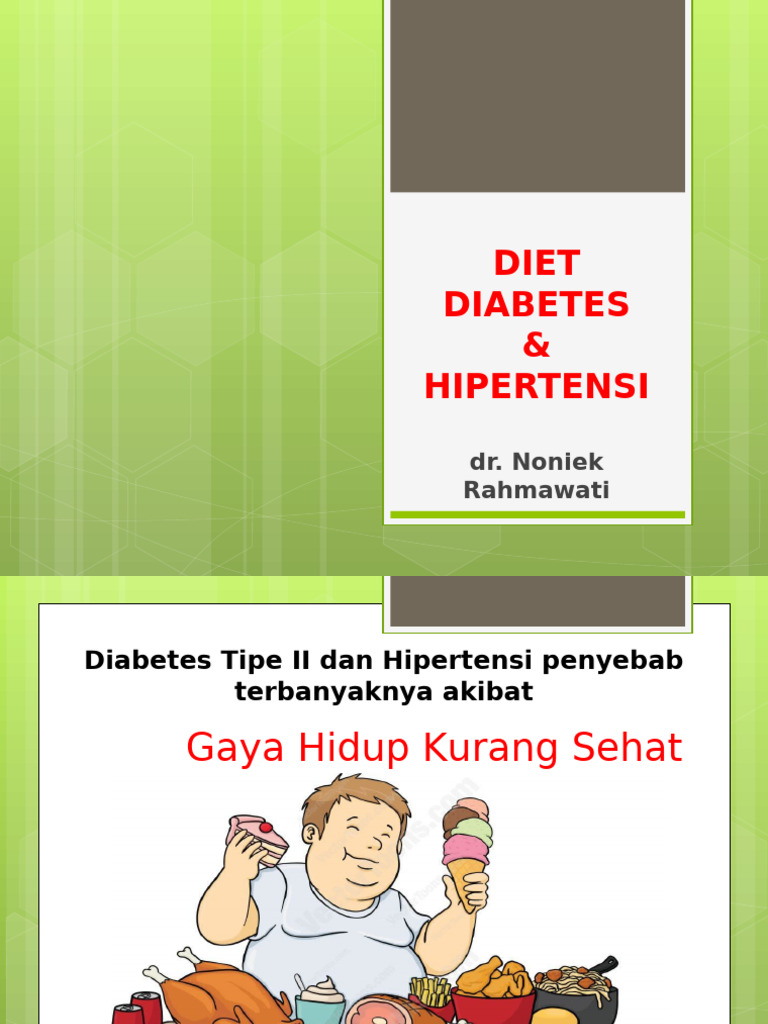 Diet DM Dan HT | PDF