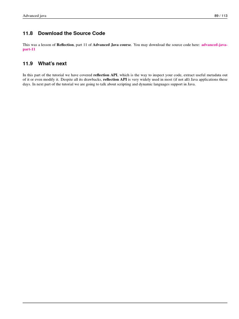 Advanced Java 1 Merged 102 | PDF