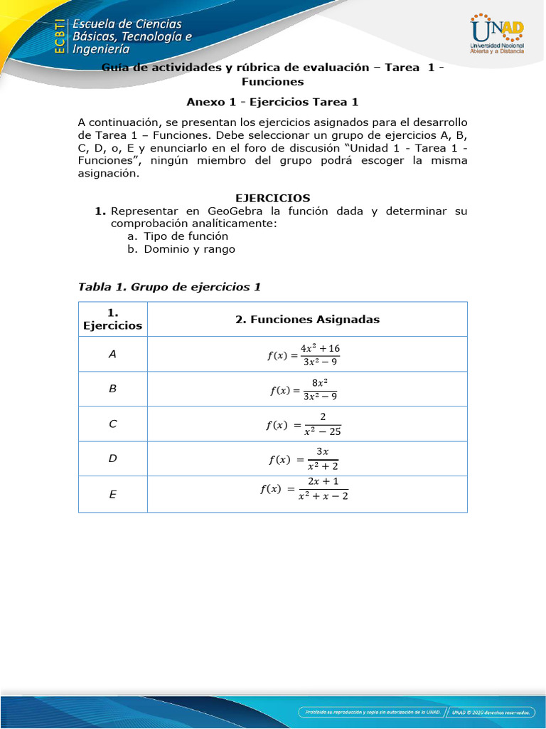 Anexo 1 - Ejercicios Tarea 1 | PDF