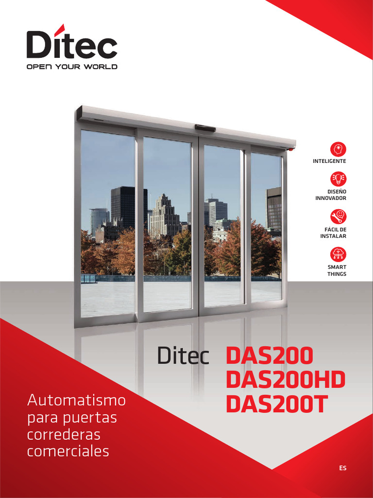 ES - Ditec DAS200 folleto | PDF