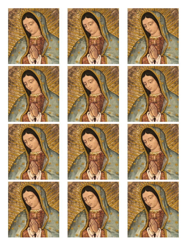 Gaffet Virgen de Guadalupe | PDF