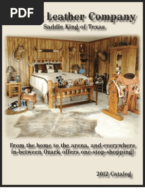 2012 Ozark Leather Company Catalog