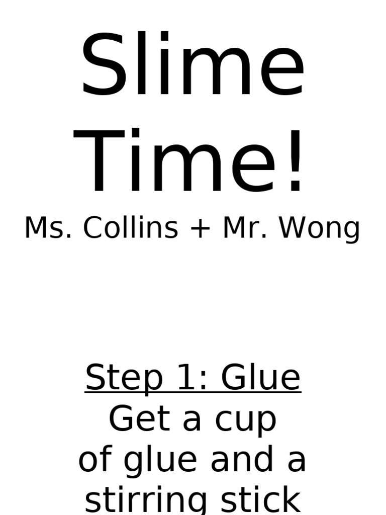 What Is Slime Time