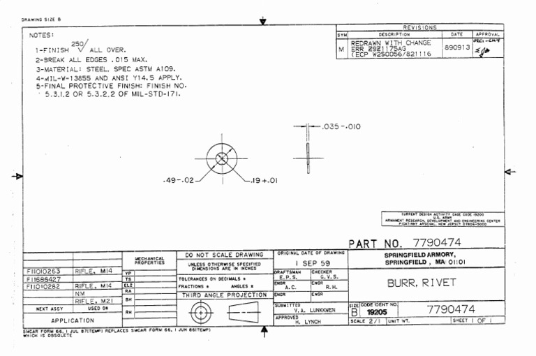 DWG 7790474 Rivet Burr | PDF