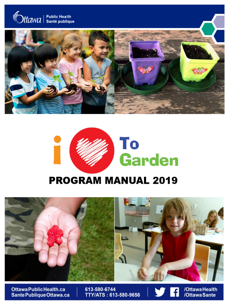 I Love To Garden Program Manual - EN Accessible | PDF | Seed | Compost