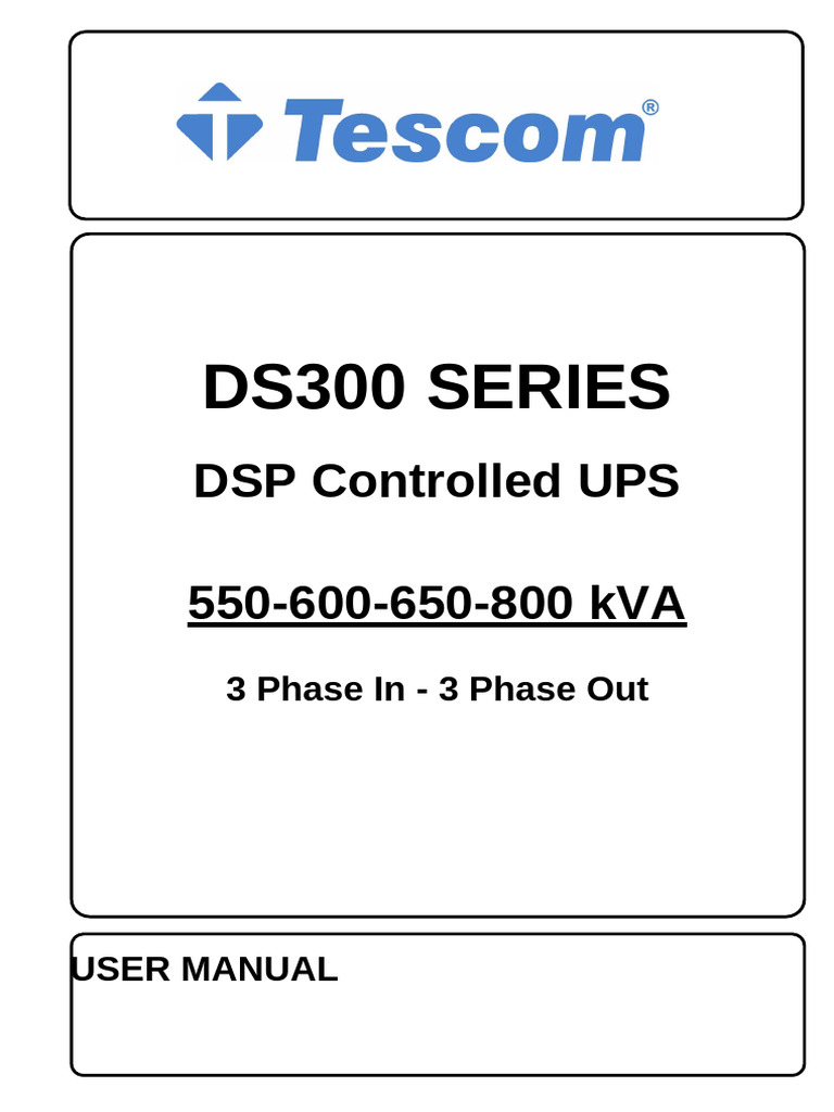 Ds 300 Manual | PDF