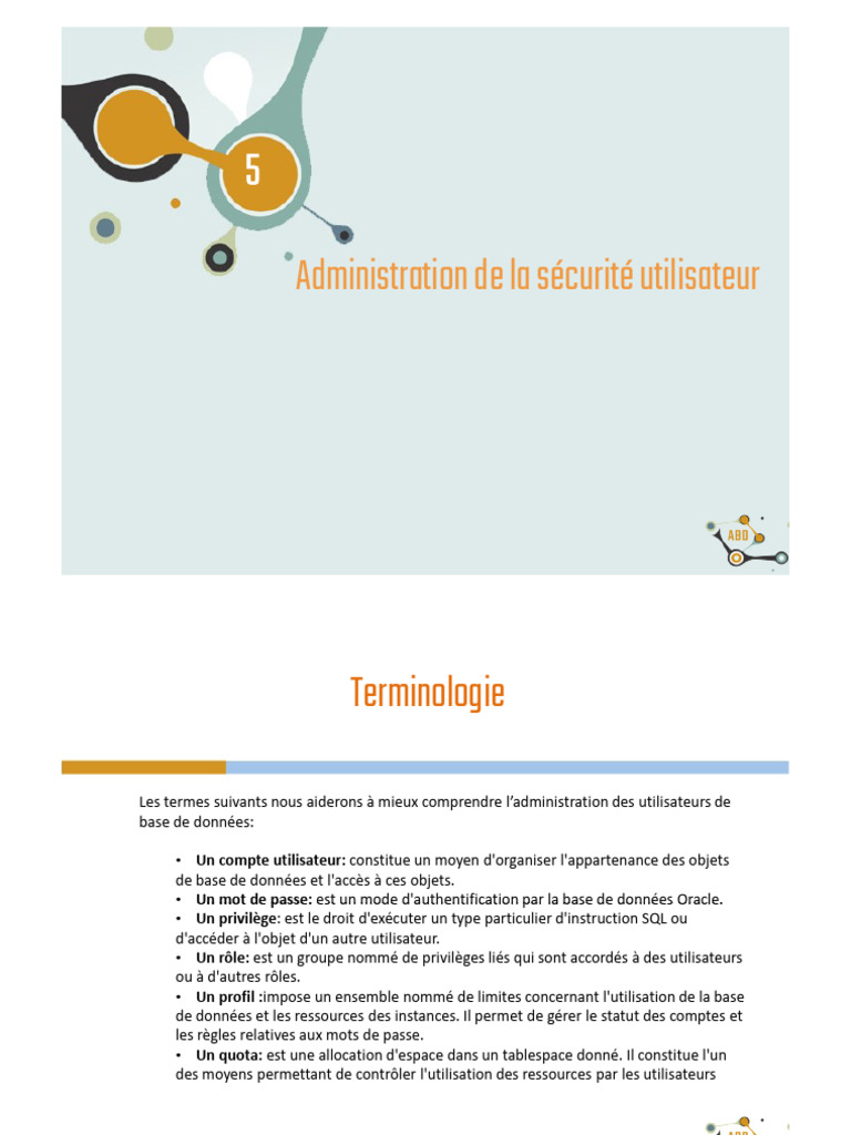 Cours ADM Partie2-1 | PDF