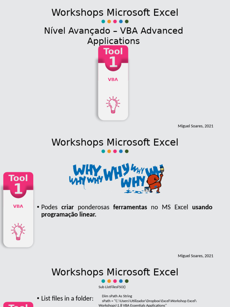 Workshops Microsoft Excel - 2.8 | PDF