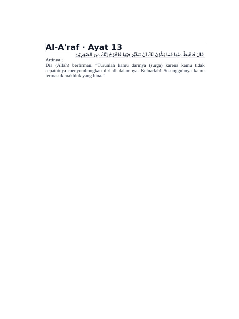 Boday Tafsir | PDF