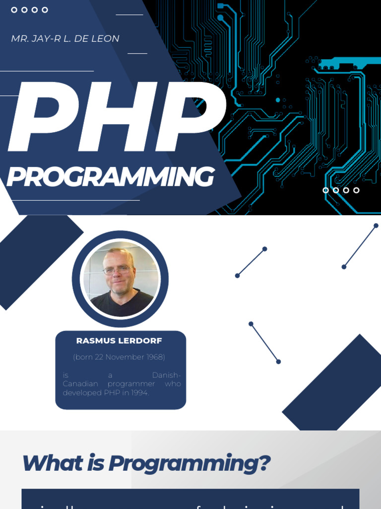 1 - PHP | PDF