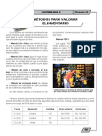 Métodos para Valorar El Inventario: Contabilidad Ii E.M.P 2º S. Contabilidad Ii E.M.P 2º S. Semana 03 Semana 12