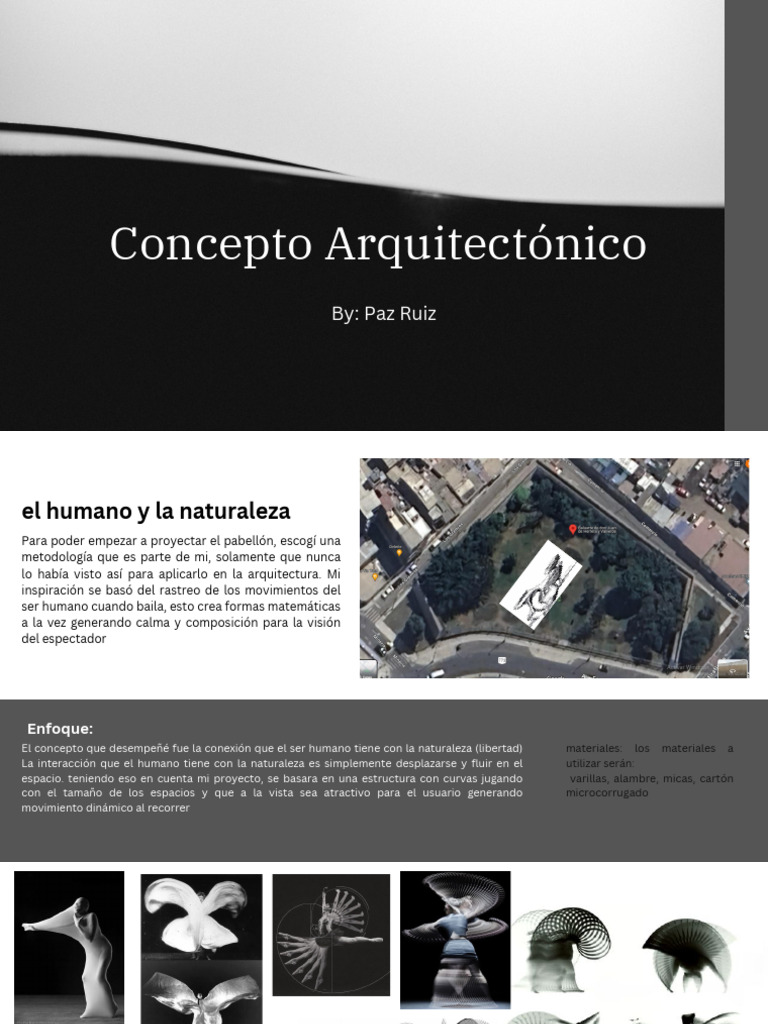 Concepto Arquitectónico Del Proyecto | PDF