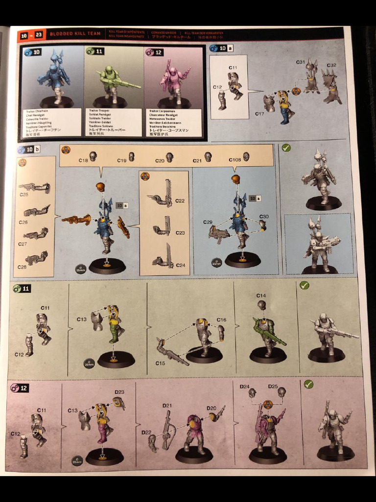 Warhammer 40K Traitor Sharpshooter – Blooded Traitor Guard – Kill Team Moroch NoS - 5