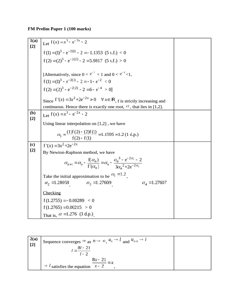 RI DHS HCI TMJC 9649 2023 Prelim P1 Solutions | PDF