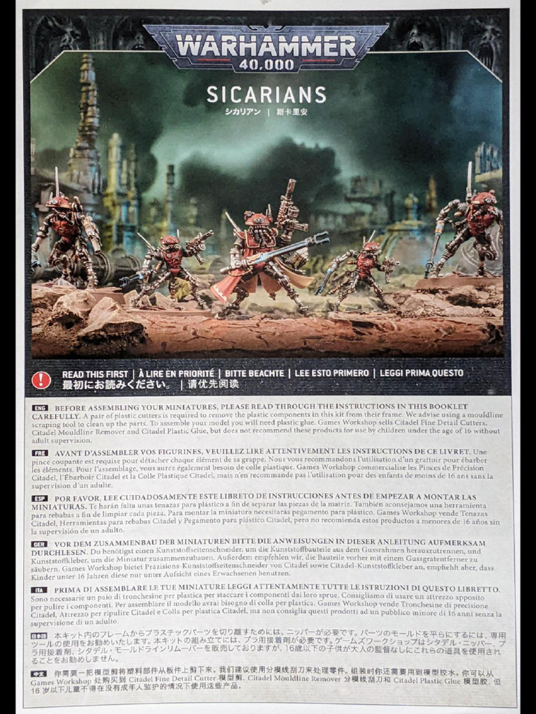 Adeptus Mechanicus Sicarians Infiltrators and Rustalkers (2021) | PDF
