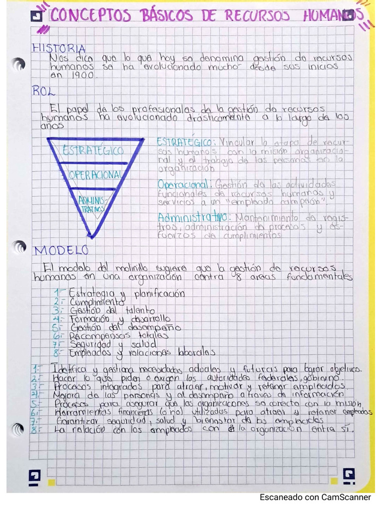 Conceptos Básicos de Recursos Humanos | PDF