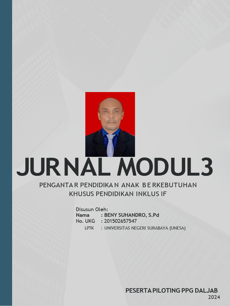 Jurnal Modul 3 PPG Daljab 2024 Beny S | PDF