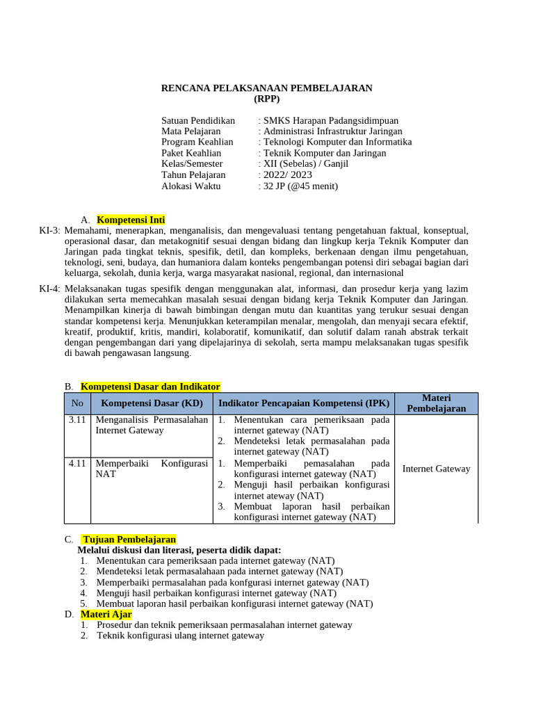 RPP2 | PDF
