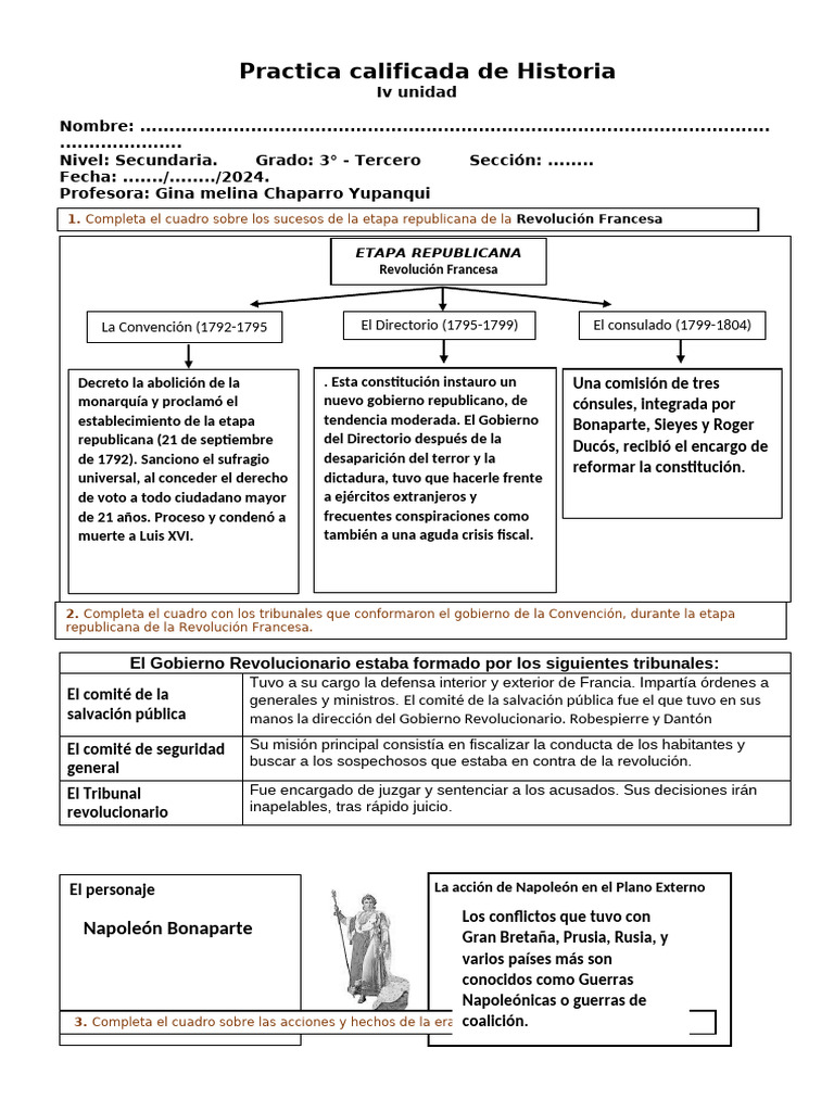 Historia de la Revolución Francesa y Unificación Europea | PDF