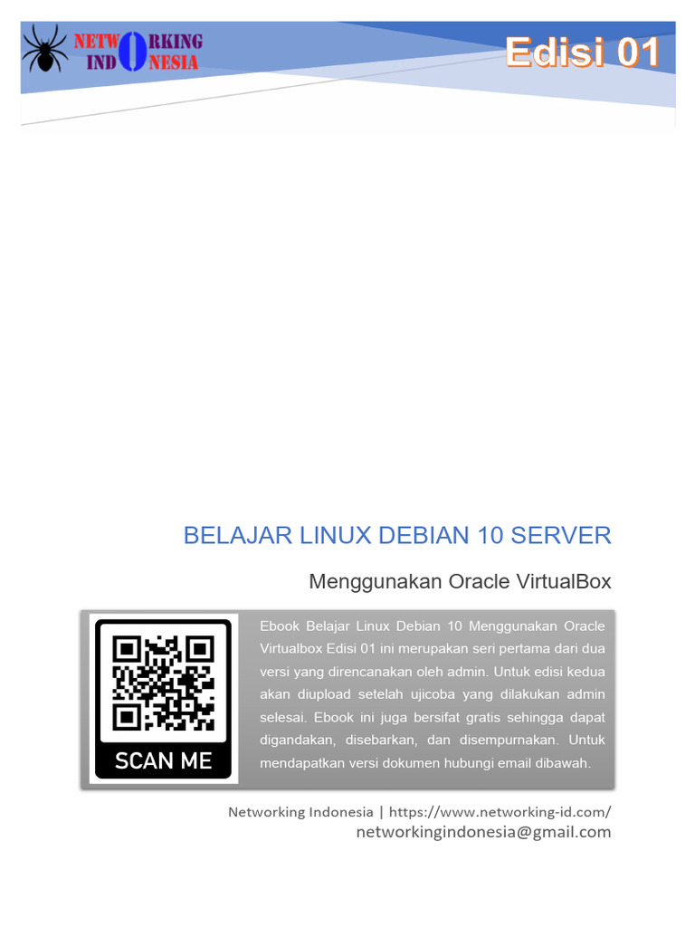 Belajar Linux Debian 10 Server Menggunak | PDF