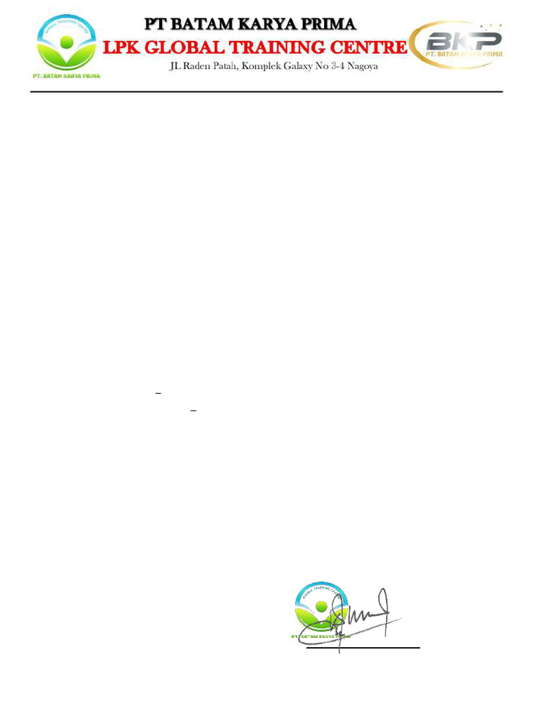 Undangan Pelatihan Hiperkes Dokter 2024 Pdf