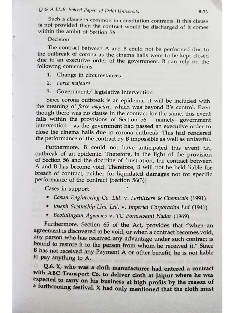 Breach Of Contract Pdf