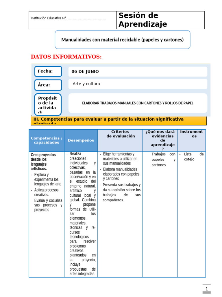 5° Act 06 Junio N°3 Ayc | PDF