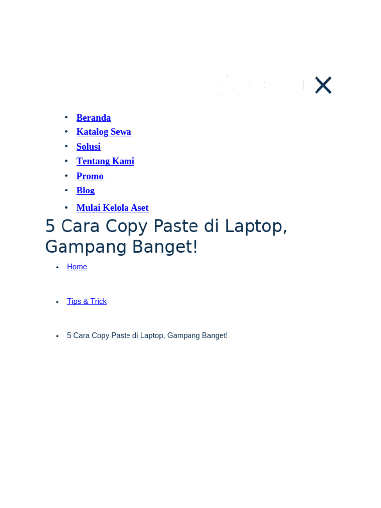 Cara Copy Paste | PDF