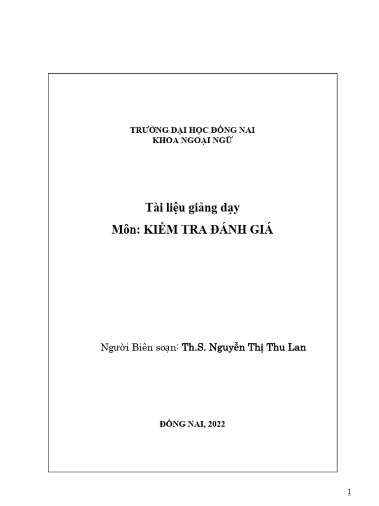 Tai Lieu Testing | PDF