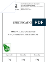 LC4341-11 Datasheet, Pinout, Application Circuits SINGLE DIGIT DISPLAY LED