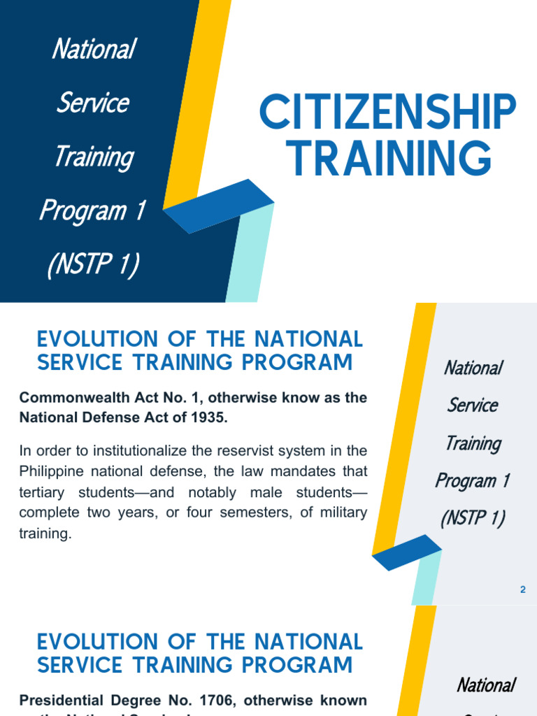 Citizenship Training Part 1 | PDF