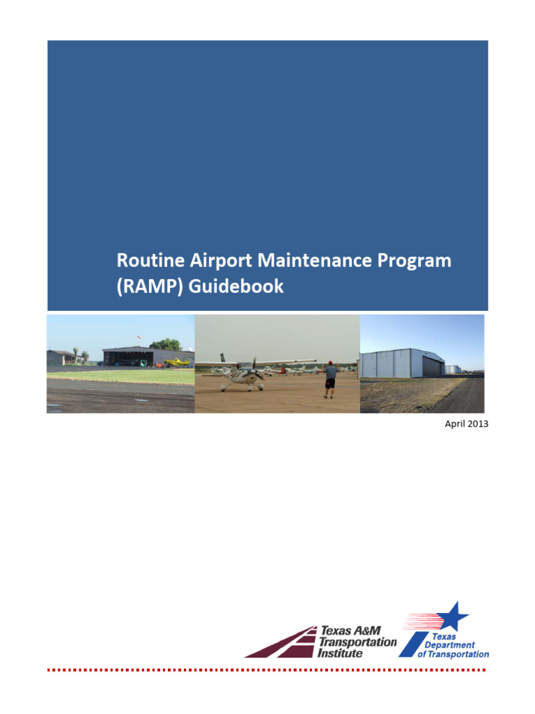 Routine Airport Maintenance Program (RAMP) Guidebook | PDF