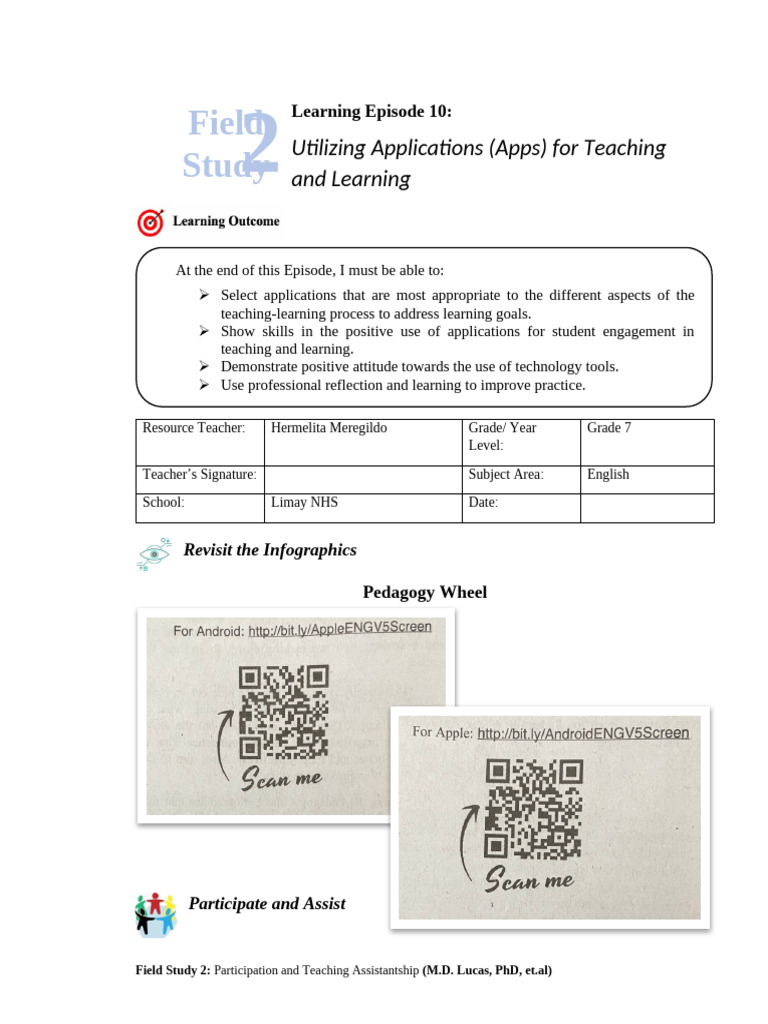 Learning Episode 10 Utilizing Applications Apps For Teaching and ...