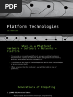 16 Types of Technology Platforms | PDF