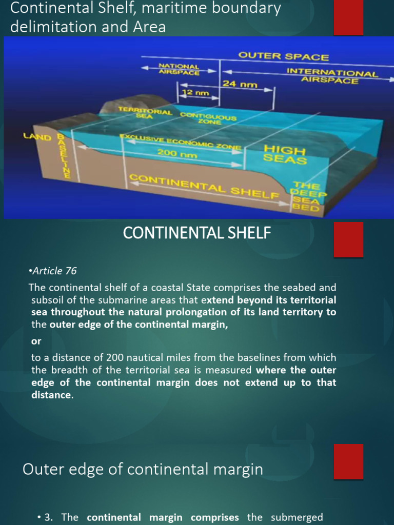 6 Continental Shelf, and Area | PDF
