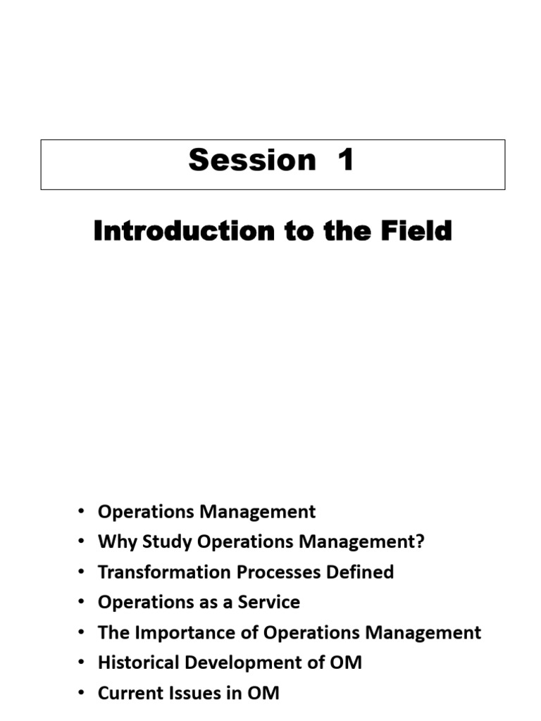 MBA Session One Masters Introduction | PDF