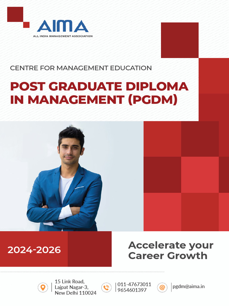 PGDM Prospectus Final Copy - 24.06.24 | PDF | Master Of Business ...