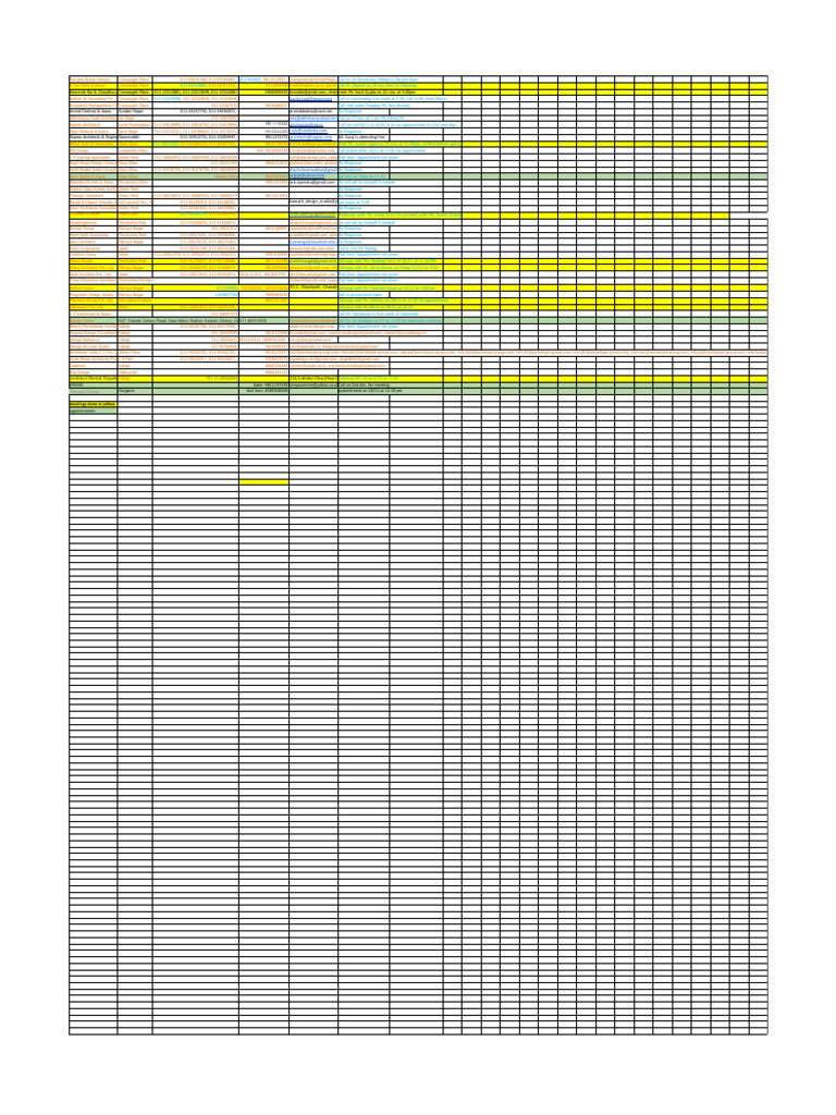 Data For Calling | PDF