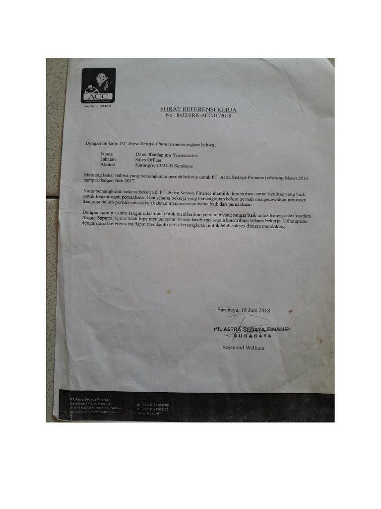 ACC Word | PDF