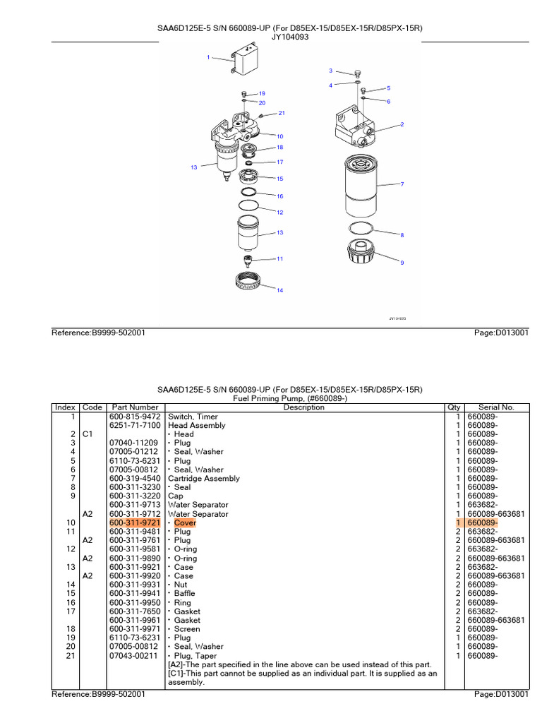 Fuel Priming Pump Pdf