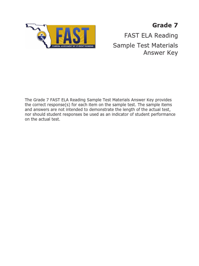 2024 Fast 7r Answer-Key CBT | PDF