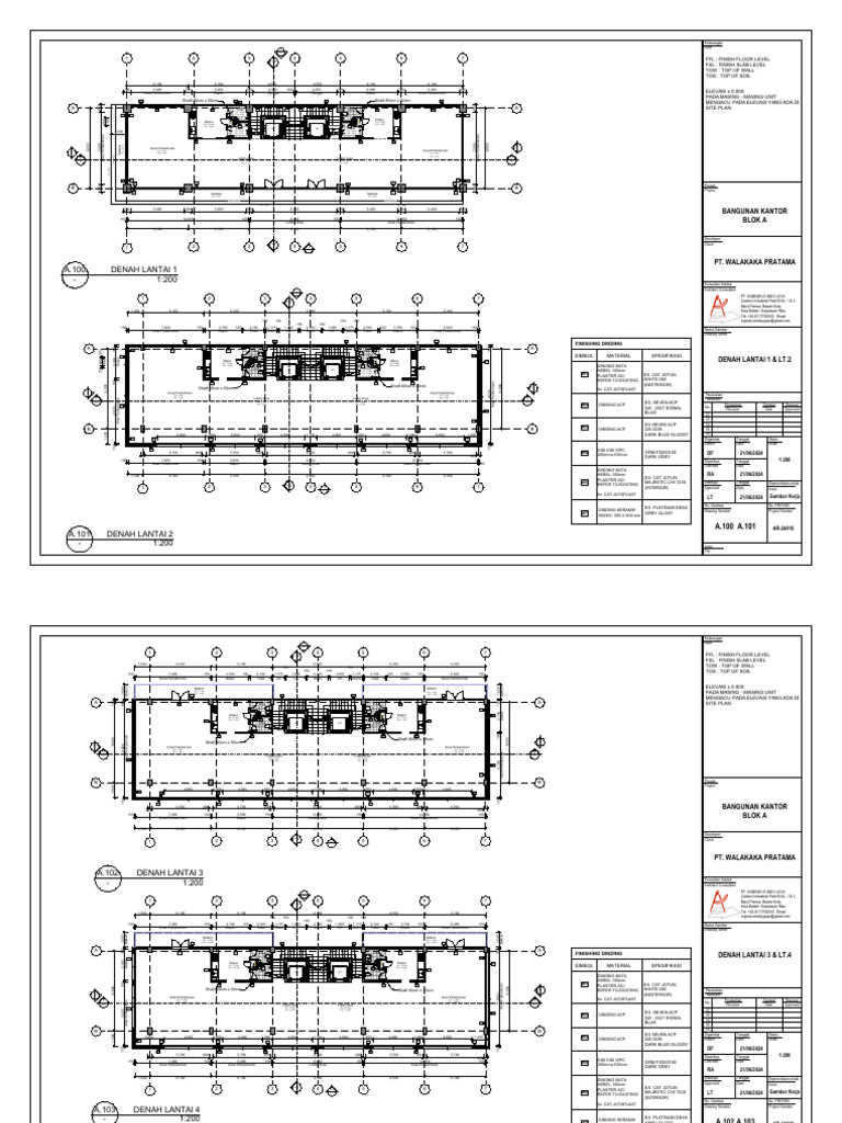 New Proposed Layout Block A Rooftop Issue 1 | PDF