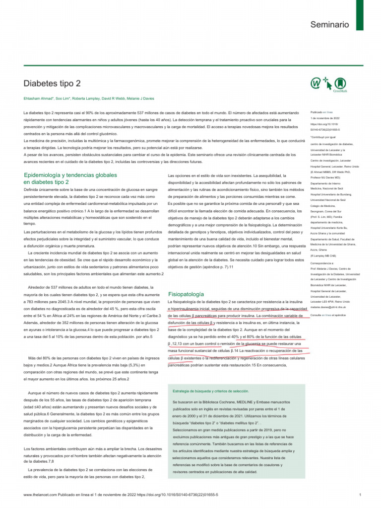 Type 2 Diabetes | PDF