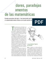 Chaitin, Gregory - Or Den Adores, Paradojas y Fundamentos de Las Matemáticas