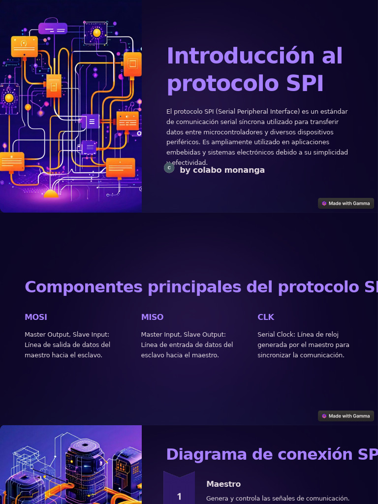 Introduccion Al Protocolo SPI | PDF | Hardware de la computadora ...