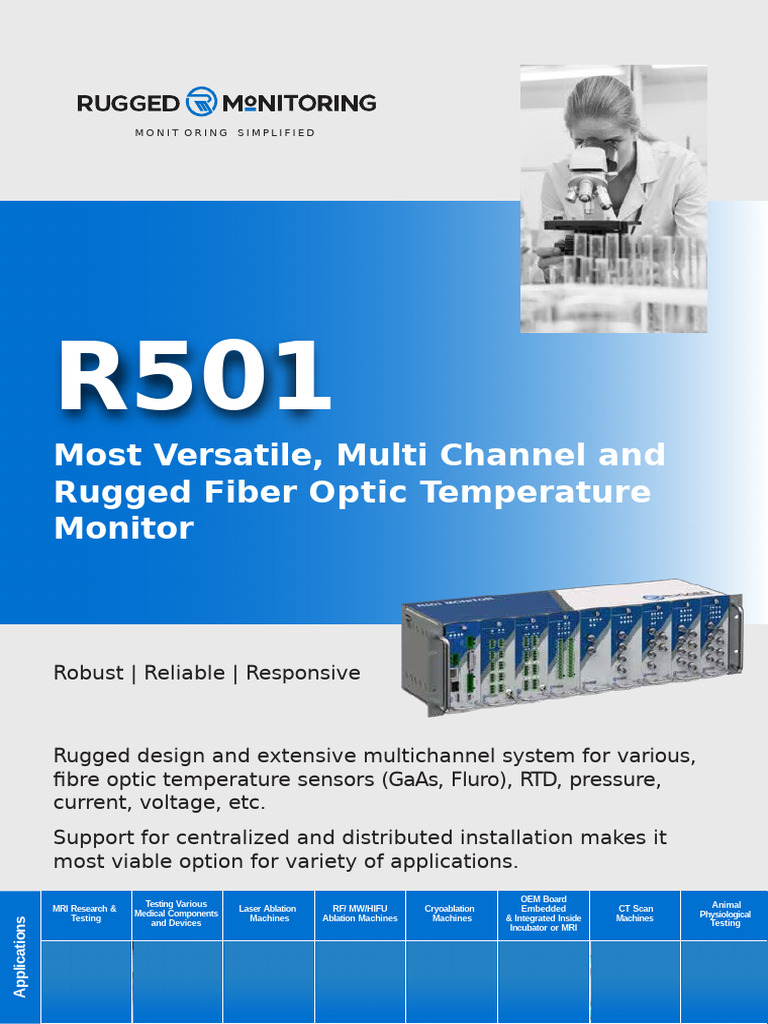R501 Rugged Sensor System Overview | PDF | Input/Output | Usb