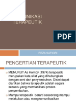 KOMUNIKASI TERAPEUTIK